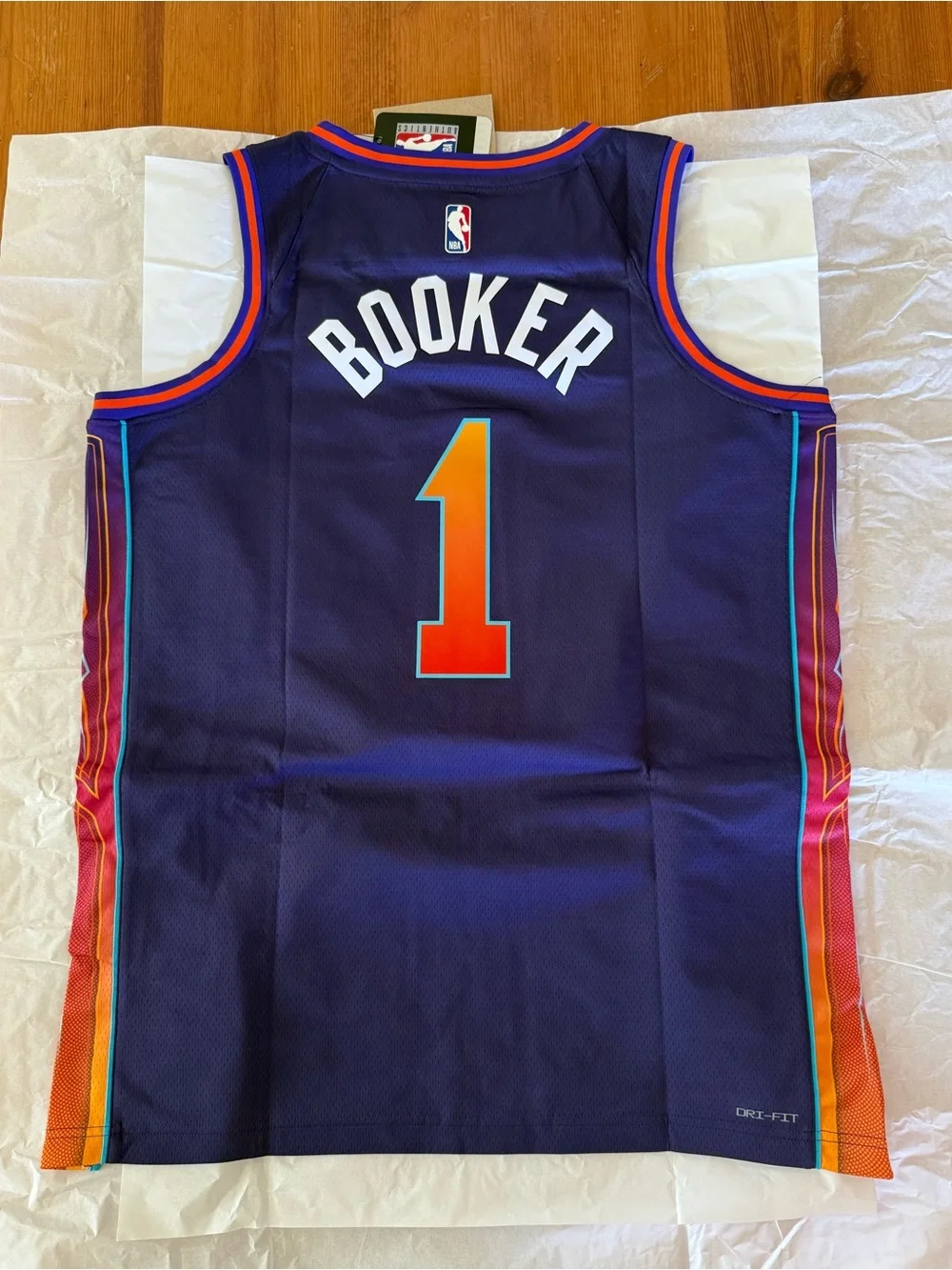 Devin Booker Phoenix Suns El Valle City Edition Nike Swingman Jersey Large